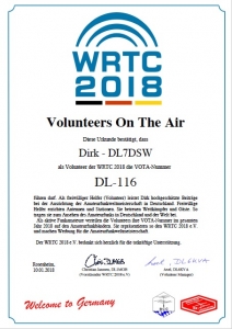 WRTC VOTA DL7DSW